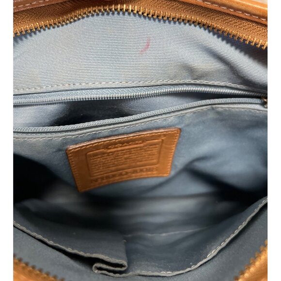 Coach Patchwork Shoulder Bag Multicolor Leather & Fabric - Picture 5 of 7